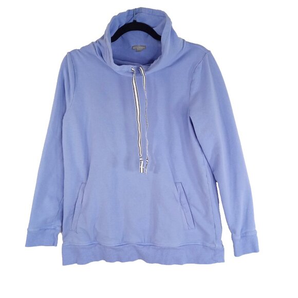 Talbots Sweaters - *SOLD* T By Talbots Womens Pullover Sweater M Petite Cotton Blue Long Sleeve